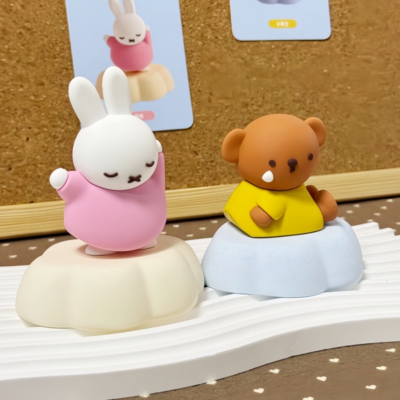 Desk Setup Essentials - Miffy Cartoon Surprise Blind Box Pvc