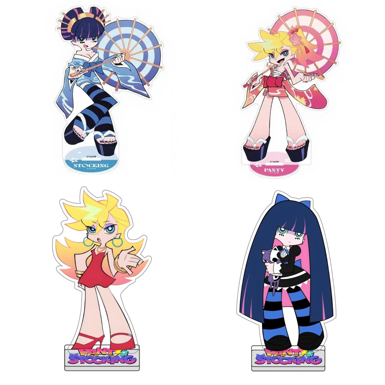 Desk Setup Decor - Anime Panty & Stocking with Garterbelt