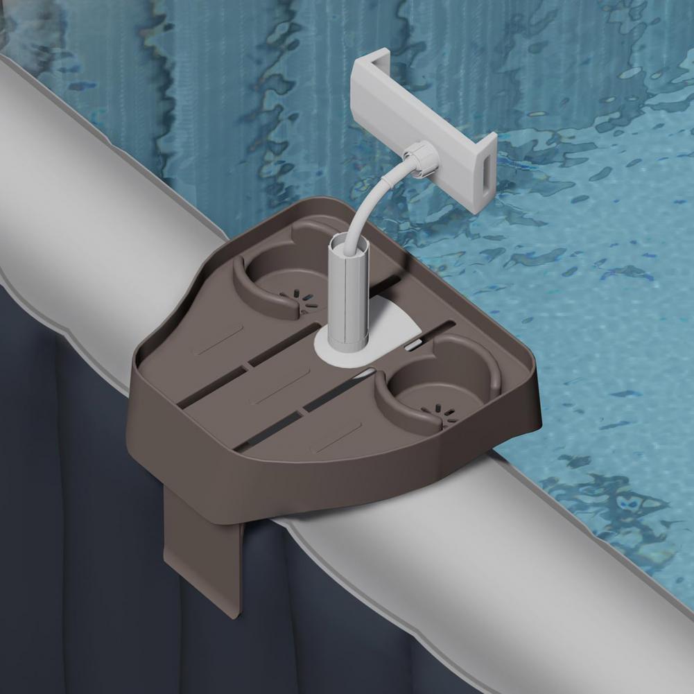 Desk Setup Essentials - Adjustable Hot Tub Tray Table with