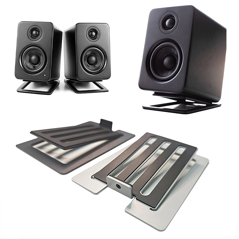 Desk Setup Speakers - 〔CCA12〕1 Pair Desktop Speaker Stand Enhance