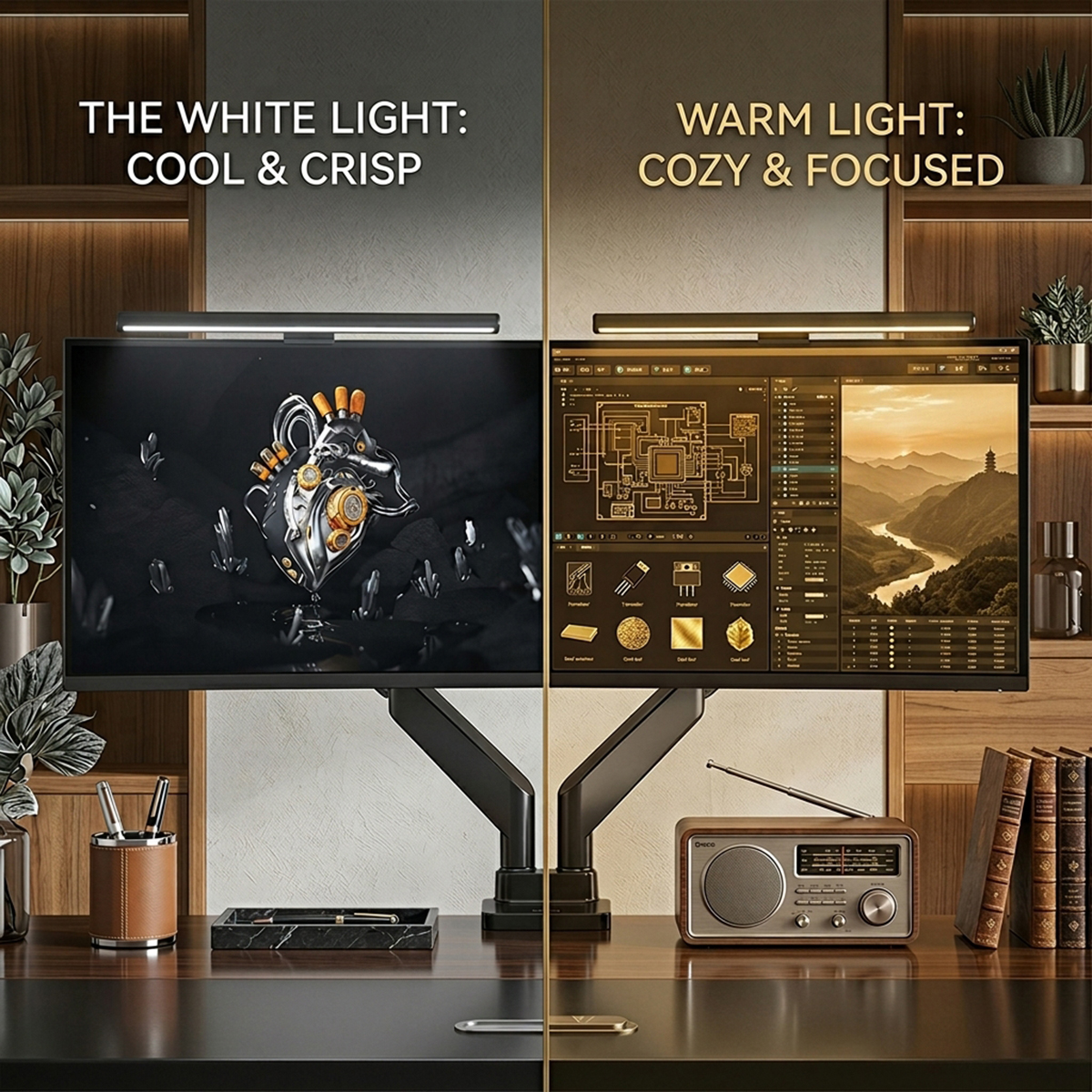 USB Powered LED Computer Scree - Desk Setup Lamp review and price