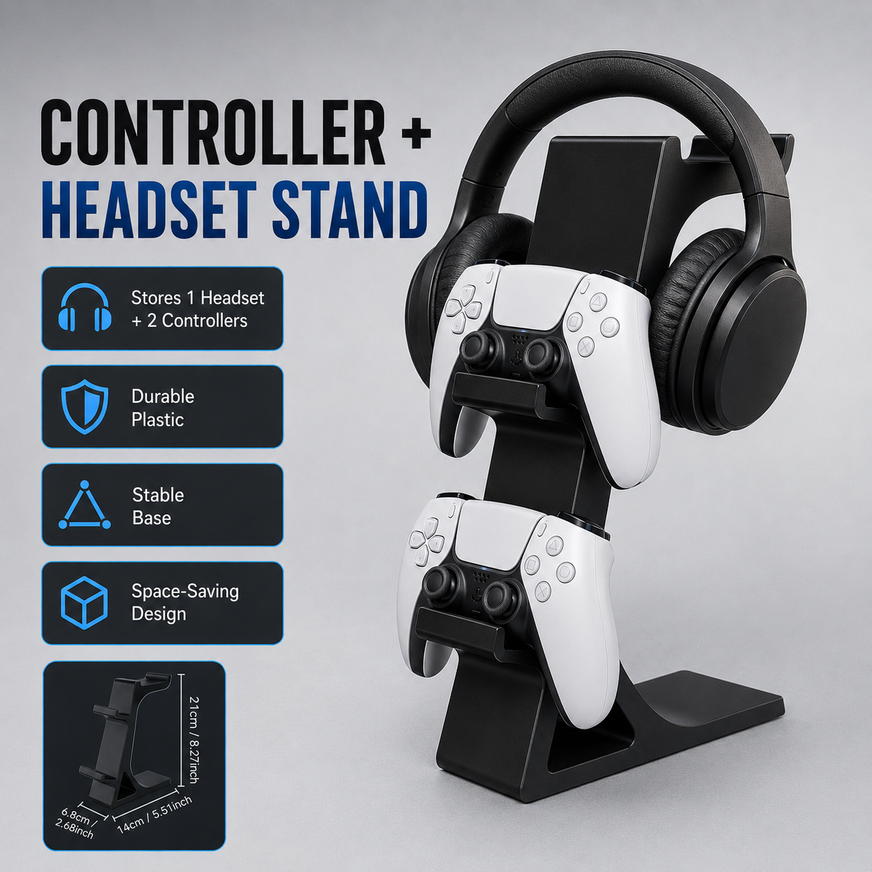 Game Controller Stand Headphon - Gaming Desk Setup Xbox review and price