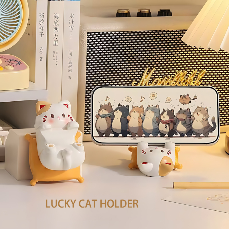 Cute Cartoon Cat Desktop Ornam - Desk Setup Decor review and price