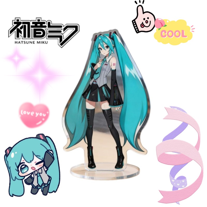 Hatsune Miku 10cm Acrylic Stan - Desk Setup Decor review and price