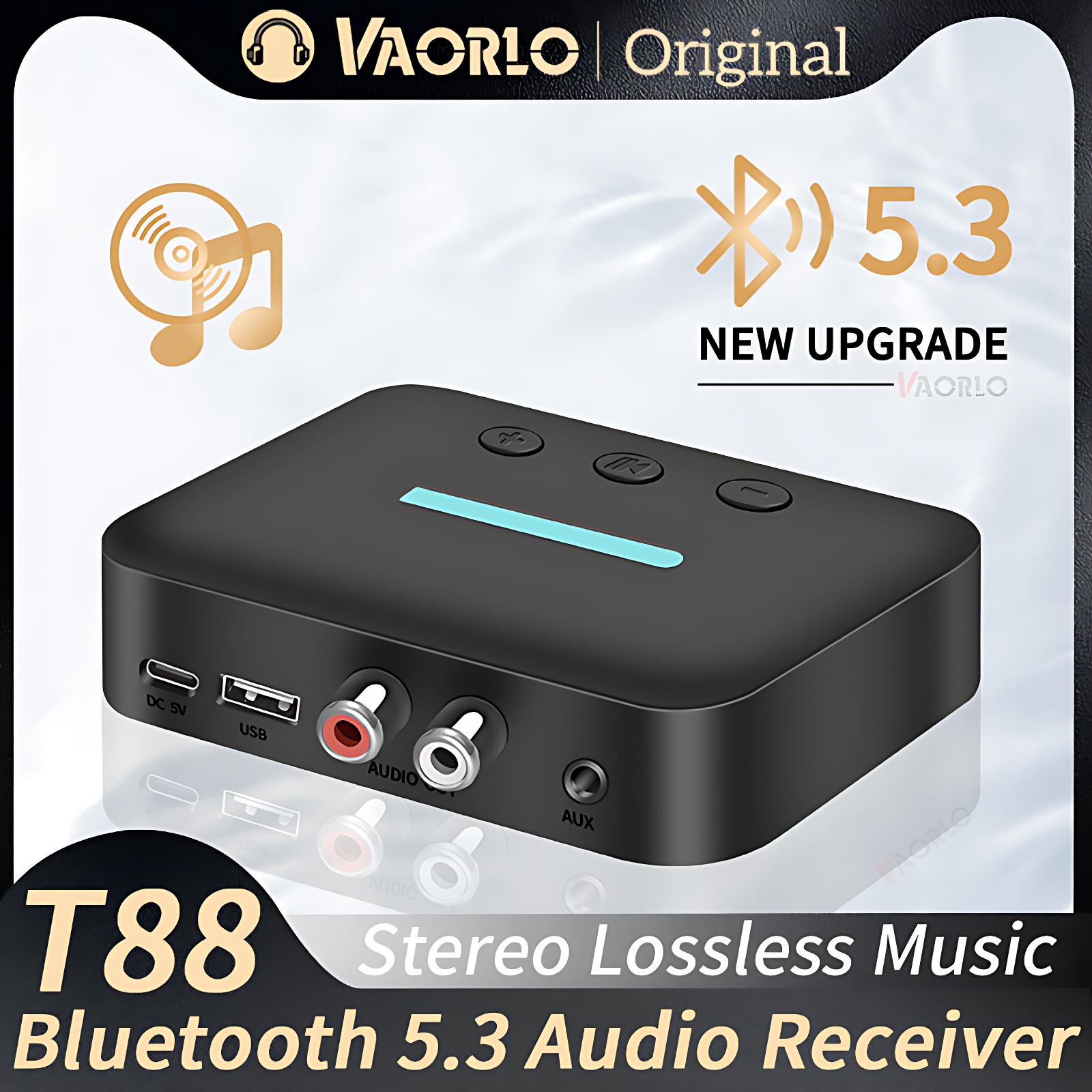USB Bluetooth 5.3 Audio Receiv - Desk Setup Speakers review and price