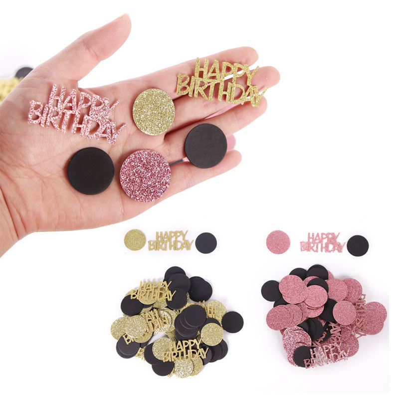 100Pcs Happy Birthday Confetti - Desk Setup Girl review and price