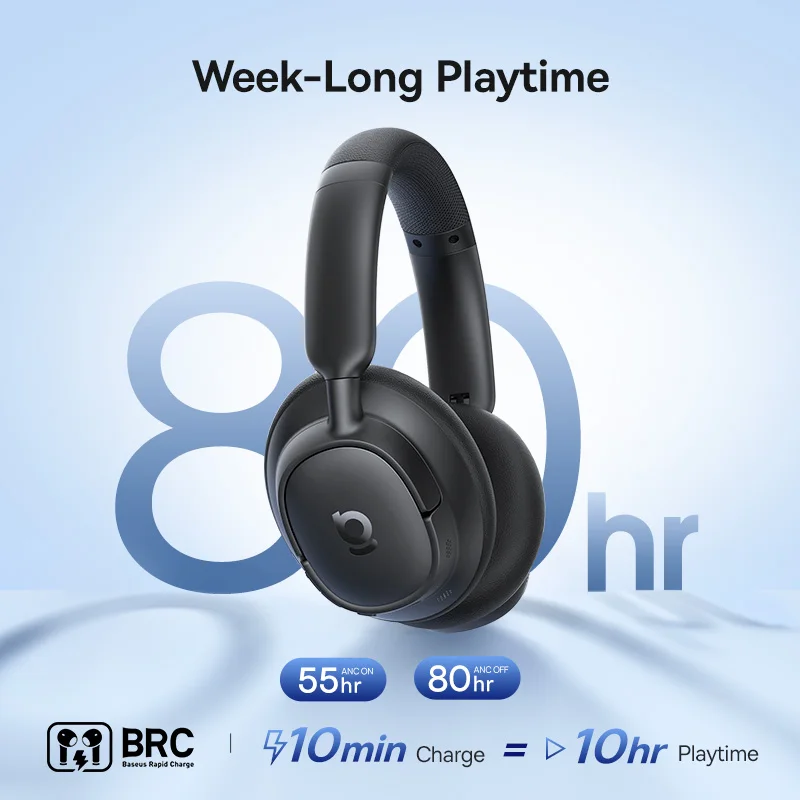 Baseus EH10 NC ANC Wireless He - Desk Hifi Setup review and price