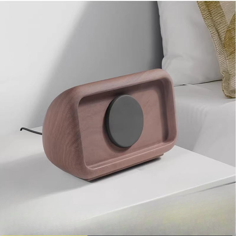 Magnetic Wireless Charger Stan - Monitor Riser Wood review and price