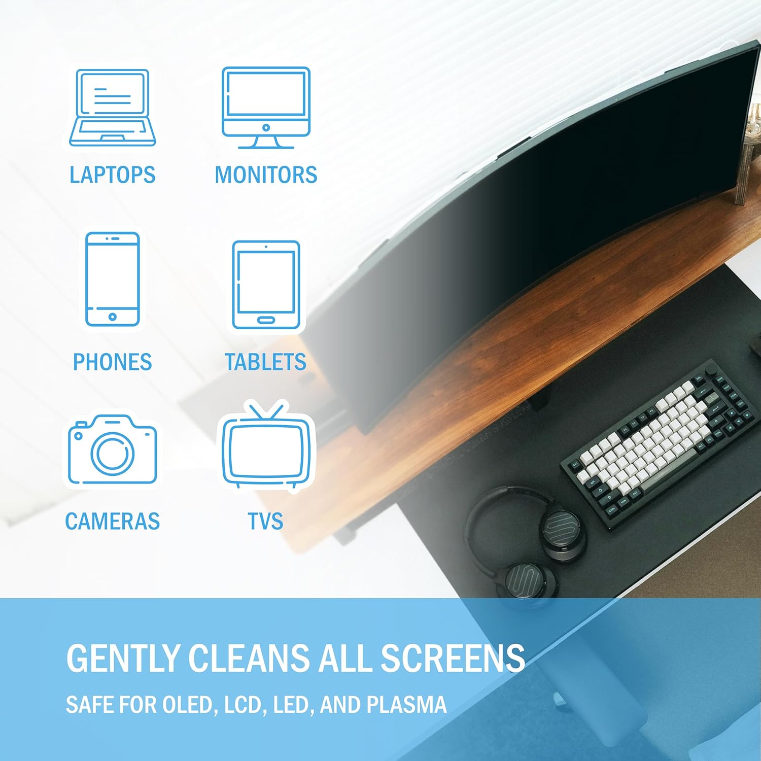 Screen Cleaner Spray & Microfi - Monitor Cleaning Kit review and price