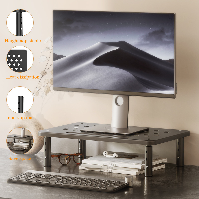 Adjustable computer Rack Teles - Monitor Riser Wood review and price