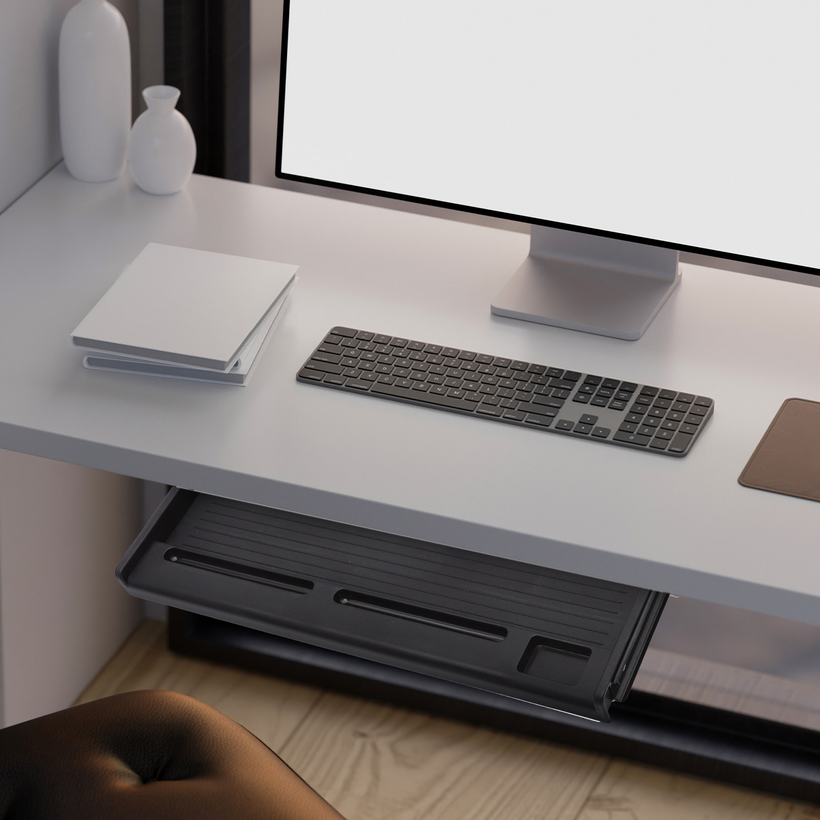 1Set Sliding Keyboard Tray Und - Desk Setup With Keyboard Tray review and price