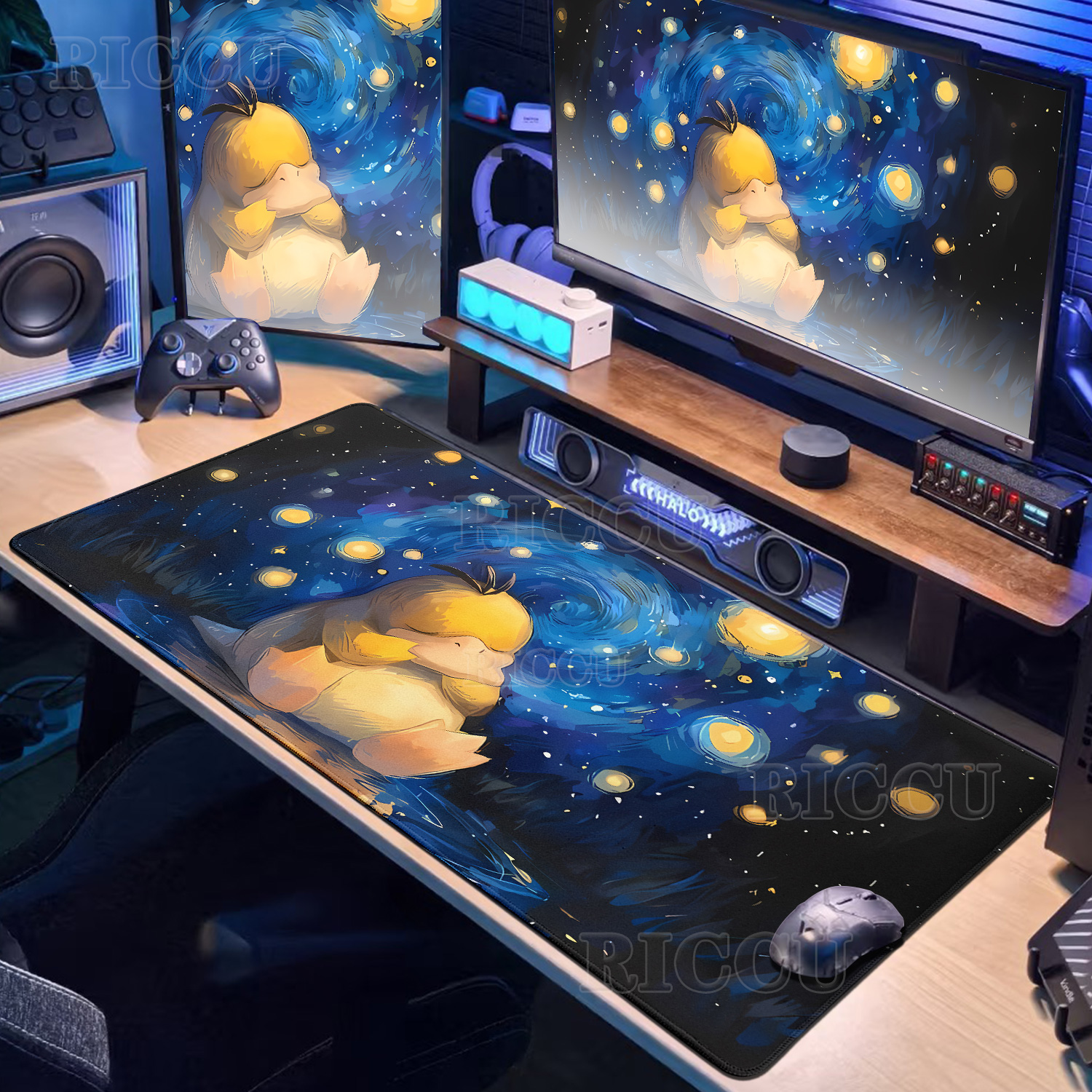 Cartoon Pokémon Mouse Pad Non- - Desk Setup Laptop And Pc review and price