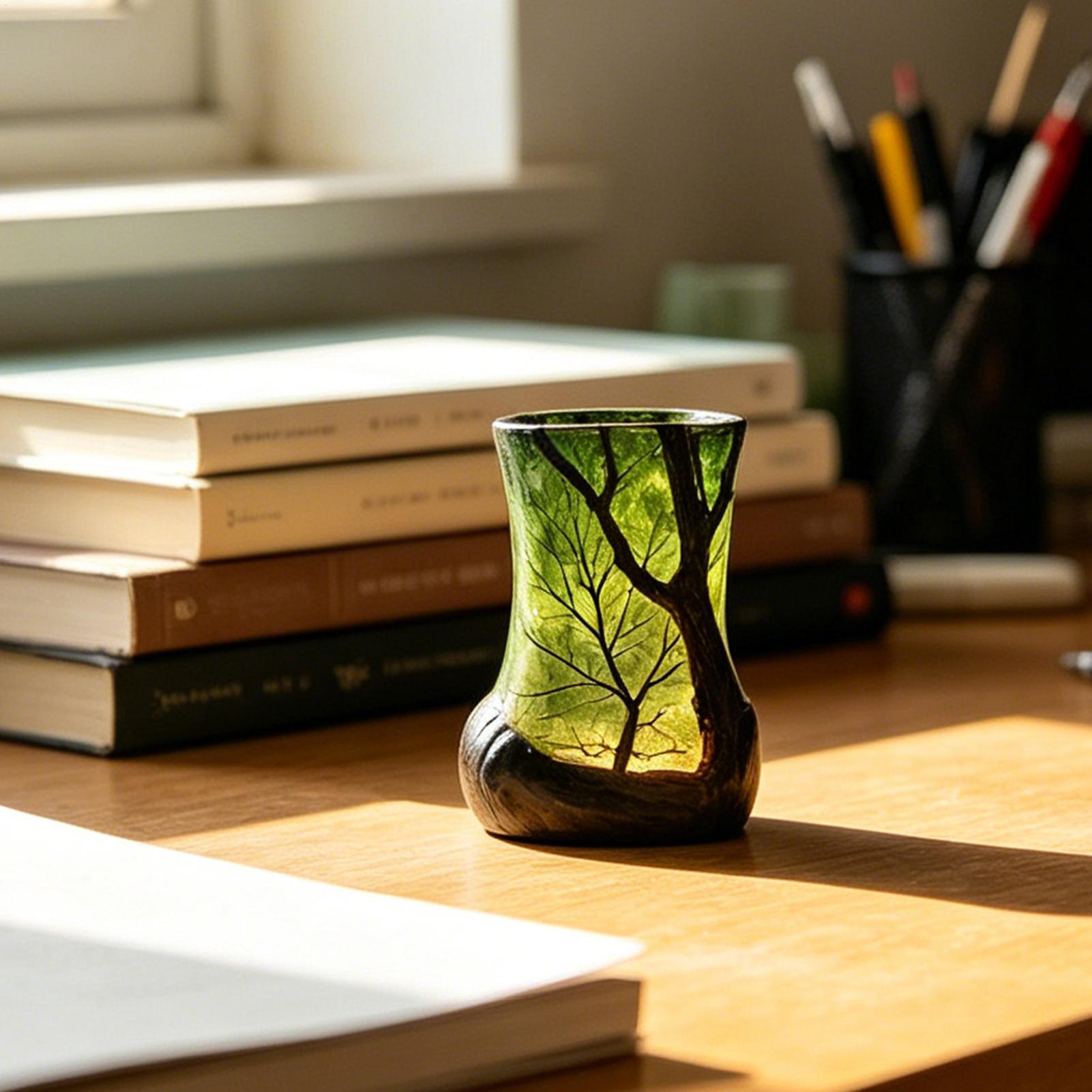Bedside Table Lamp Forest Nigh - Desk Setup Room review and price