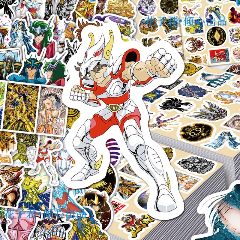 101Pcs Saint Seiya Anime Stick - Desk Setup Decor review and price