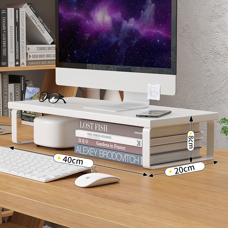 Storage Shelves Organizers Bas - Monitor Riser Wood review and price