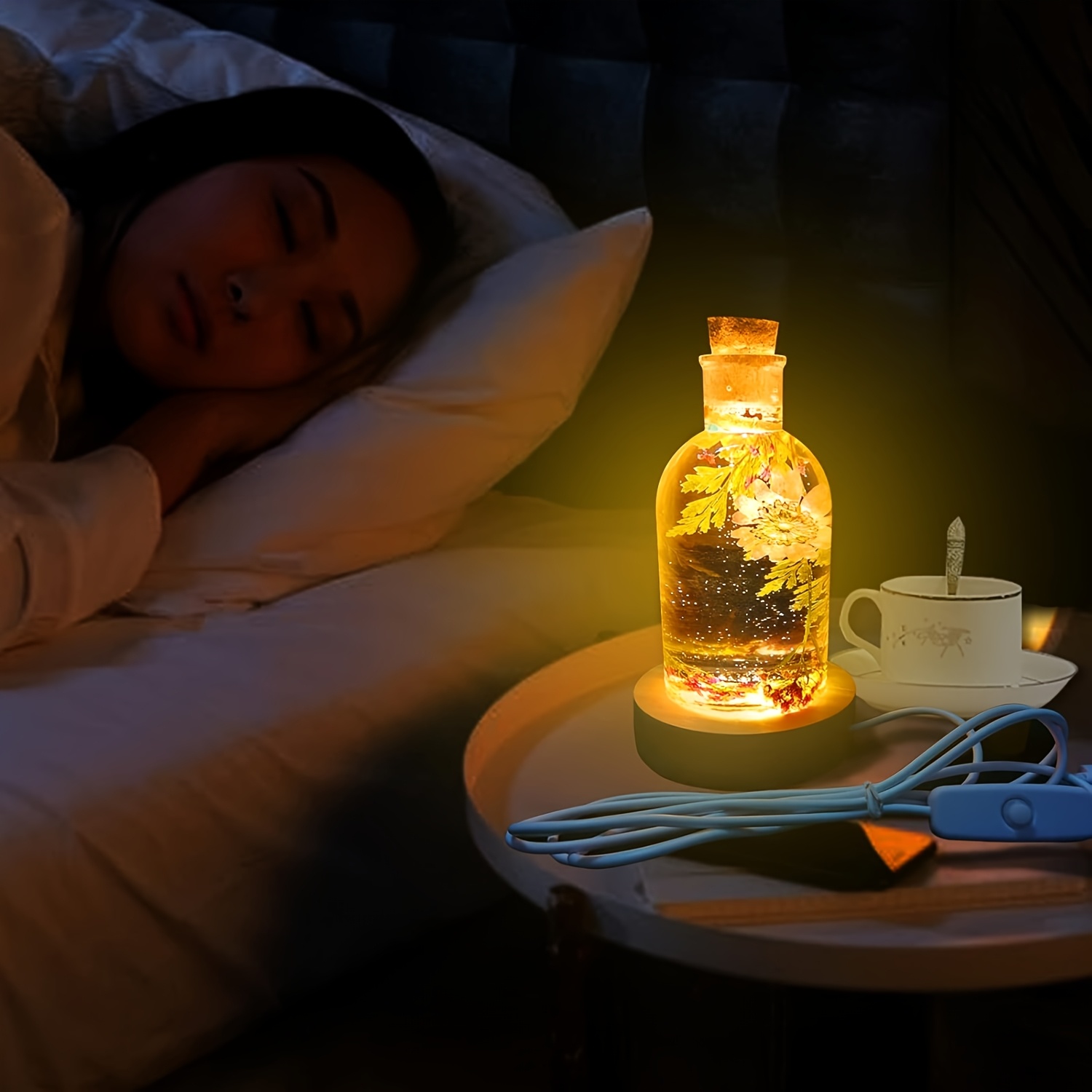 Drift Bottle Light Resin Mold  - Desk Setup Lamp review and price