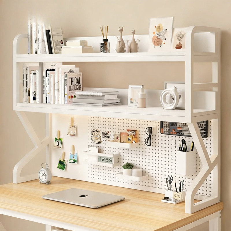 Desktop Storage Shelf with Peg - Desk Setup Organizer review and price