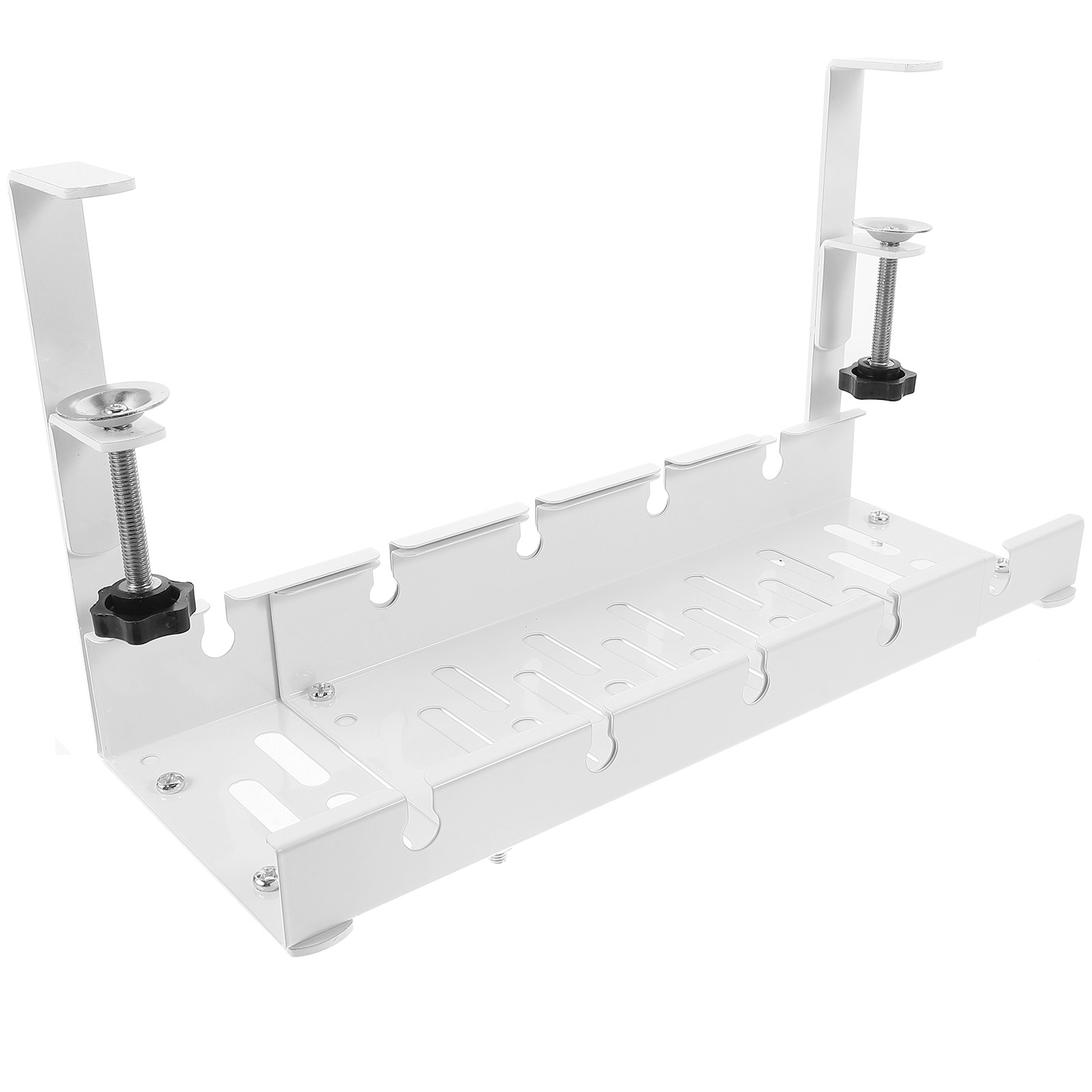 Under Desk Cable Organizer Tra - Desk Setup With Keyboard Tray review and price
