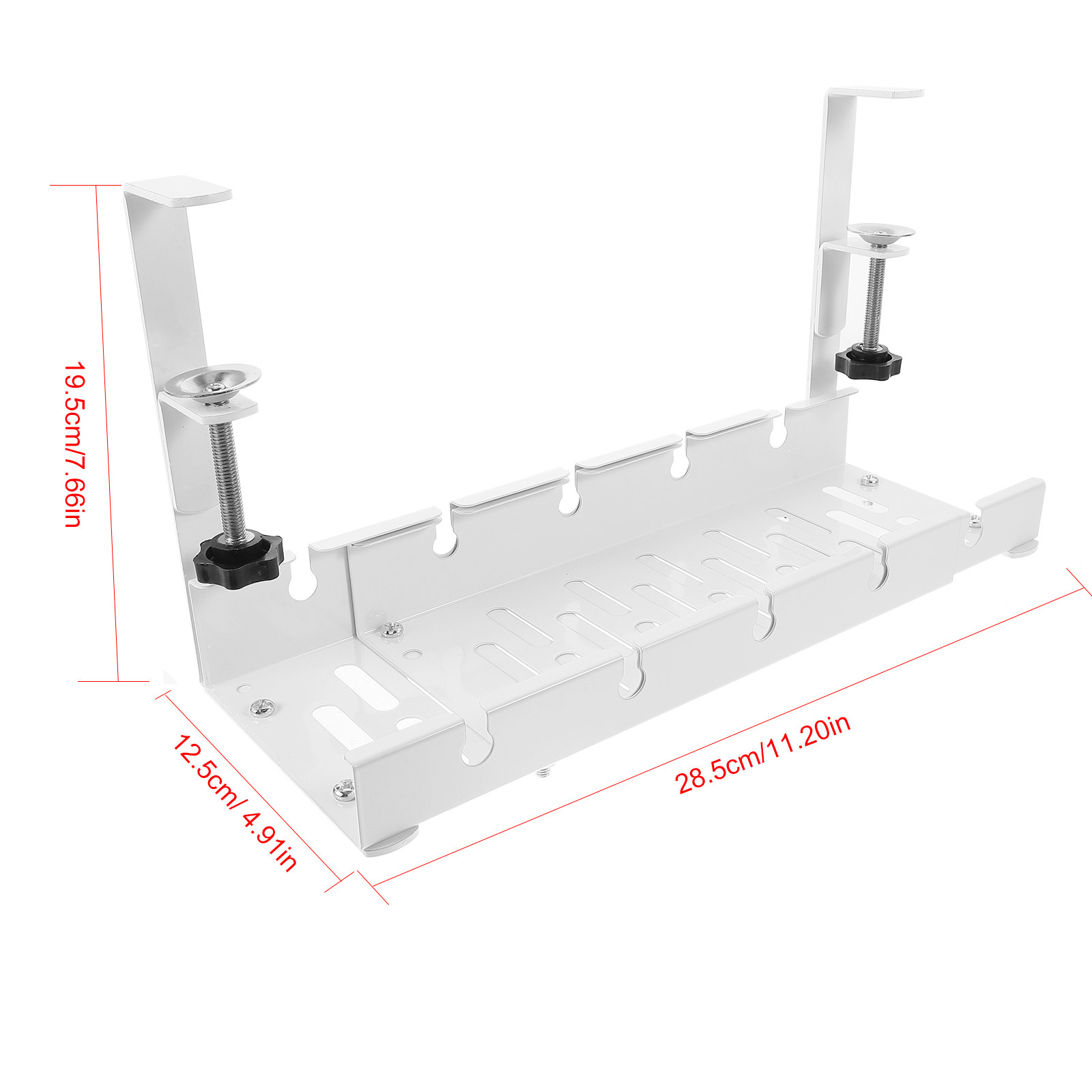 Under Desk Cable Organizer Tra - Desk Setup With Keyboard Tray review and price