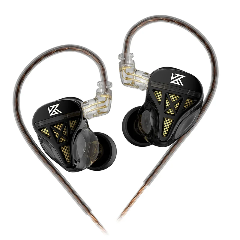 KZ DQS 1DD HiFi IEM Headphones - Desk Hifi Setup review and price