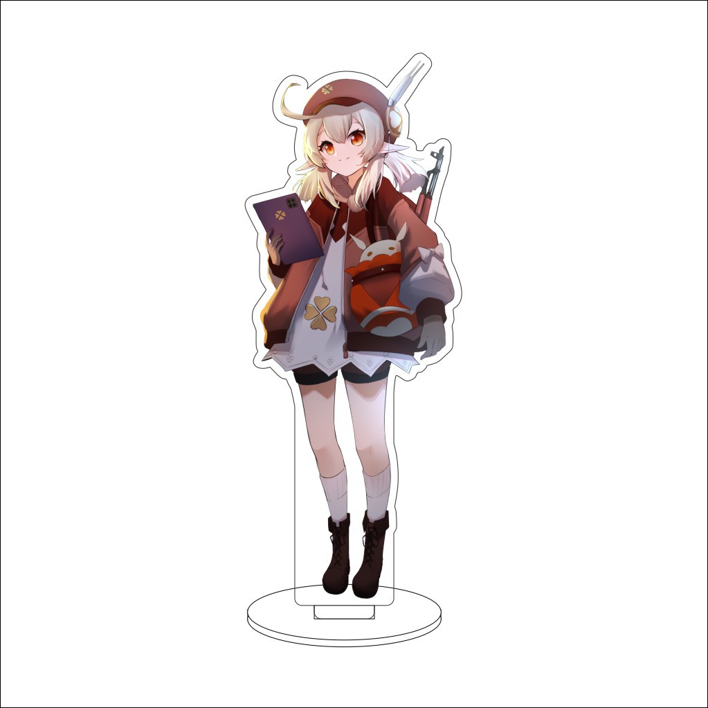 16CM Anime Genshin Impact Klee - Desk Setup Decor review and price