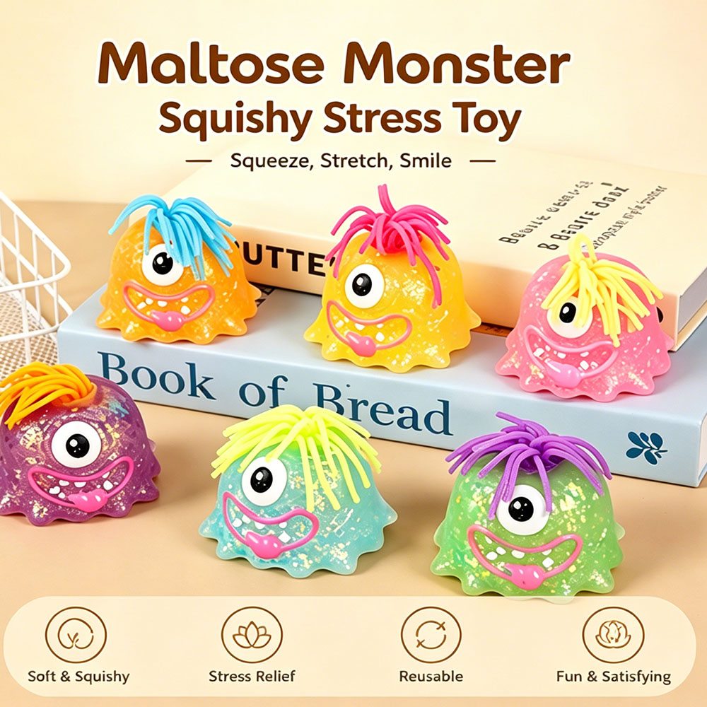 Kawaii Maltose Monster Squishy - Desk Setup Room review and price