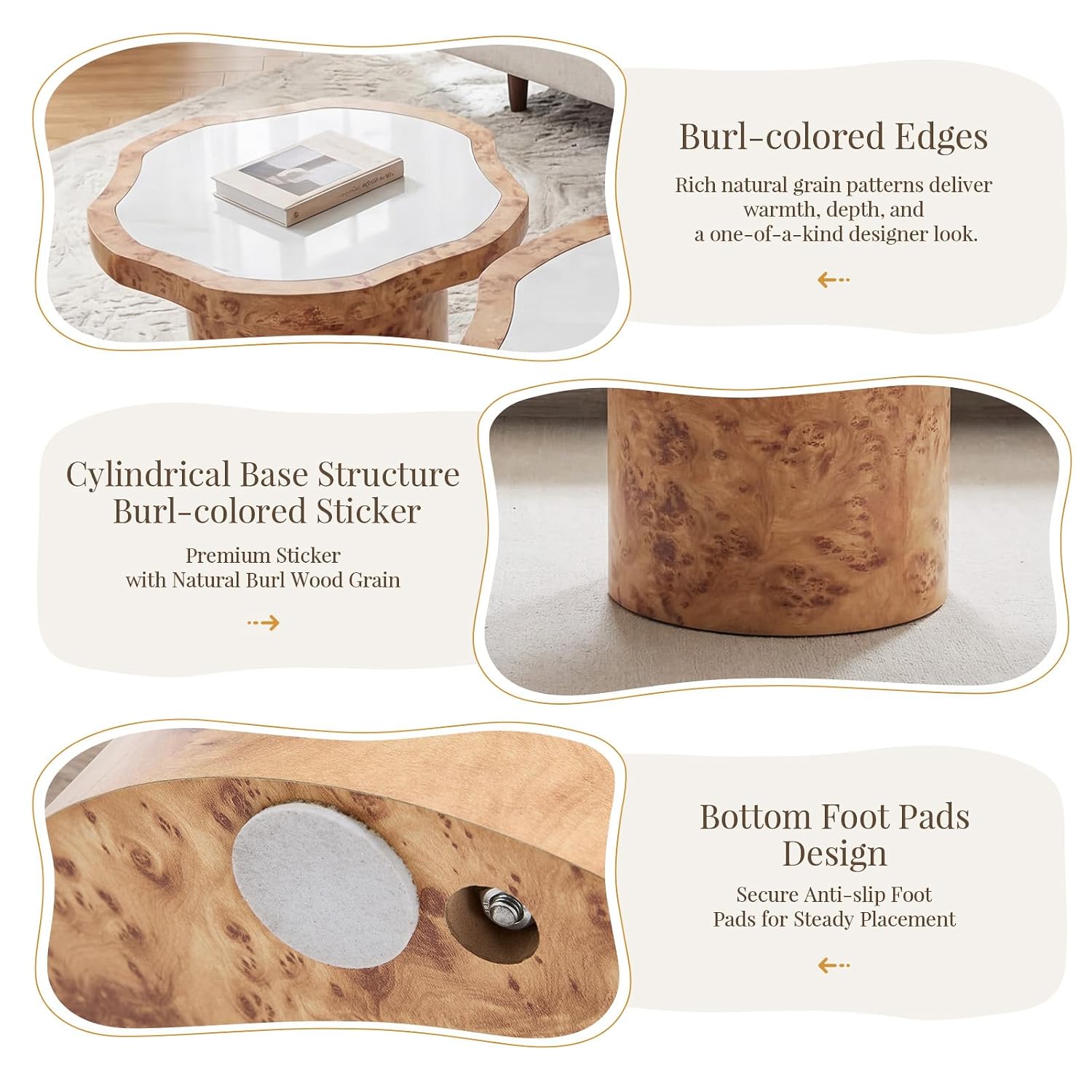 Nesting Coffee Table Set of 2, - Desk Setup Minimalist review and price