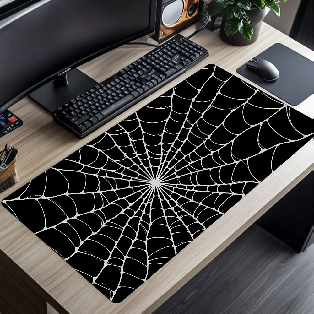 Abstract Black White Mouse Pad - Desk Setup Laptop And Pc review and price
