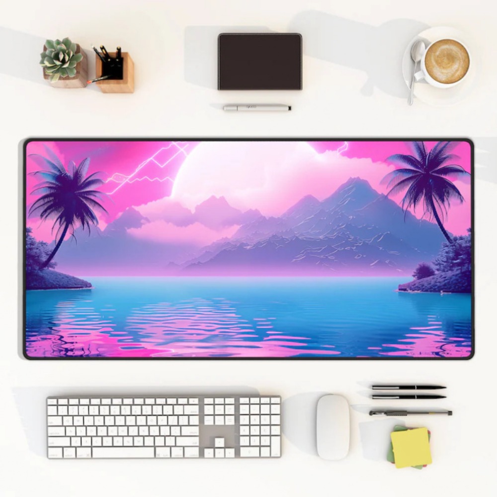 Steamwave Shanyang Desk Mat: L - Desk Setup With Keyboard Tray review and price
