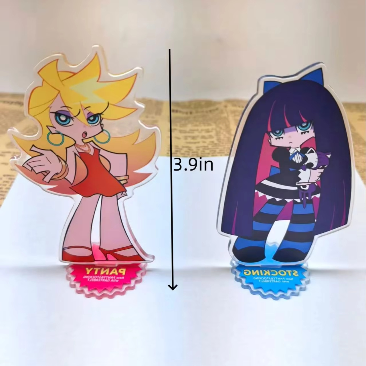 Anime Panty & Stocking with Ga - Desk Setup Decor review and price