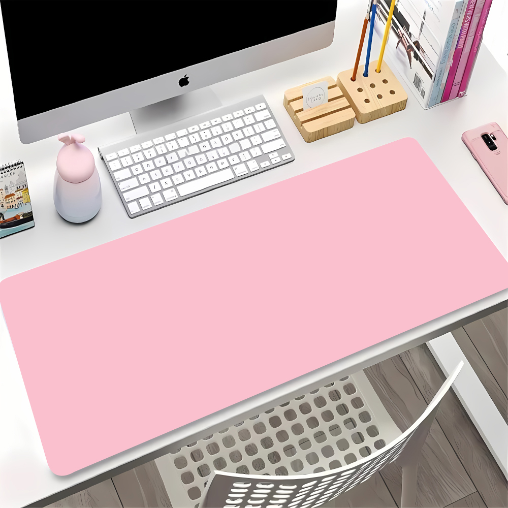 Solid Color Gaming Mouse Pad G - Desk Setup With Keyboard Tray review and price
