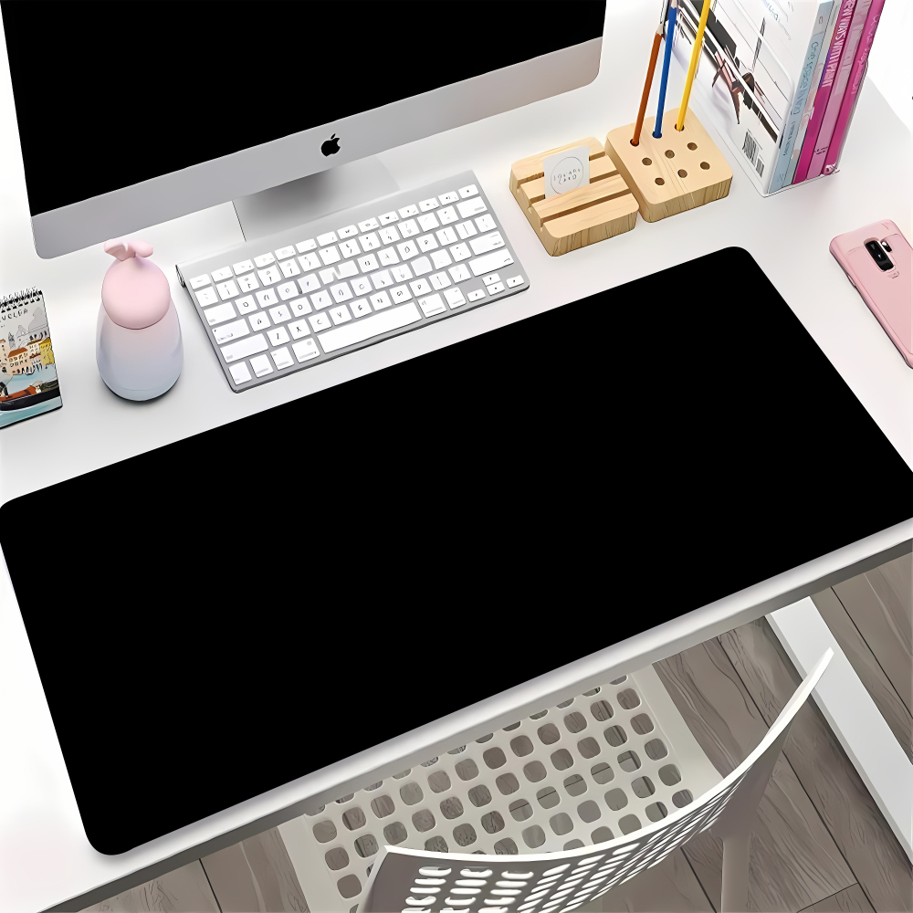 Solid Color Gaming Mouse Pad G - Desk Setup With Keyboard Tray review and price