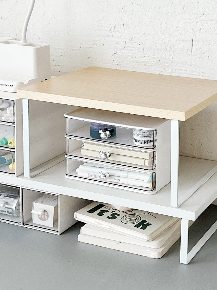 Desktop Organizer Ra Monitor R - Monitor Riser Wood review and price