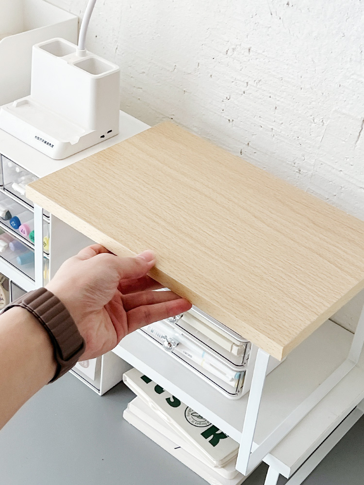 Desktop Organizer Ra Monitor R - Monitor Riser Wood review and price
