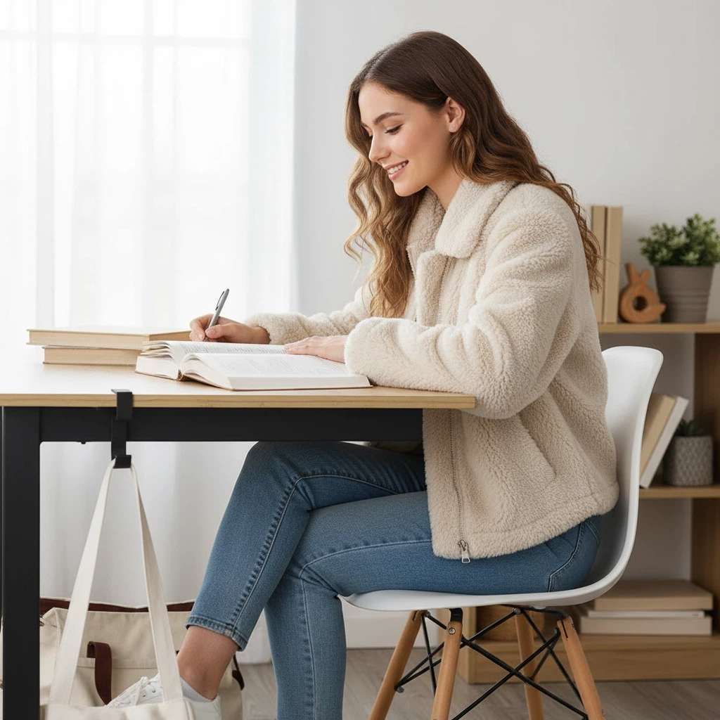 5-Shaped Portable Desk Hook |  - Desk Setup Organizer review and price