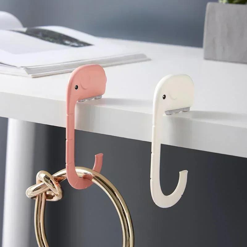 Portable Bag Hook Hanger Cute  - Desk Setup Organizer review and price
