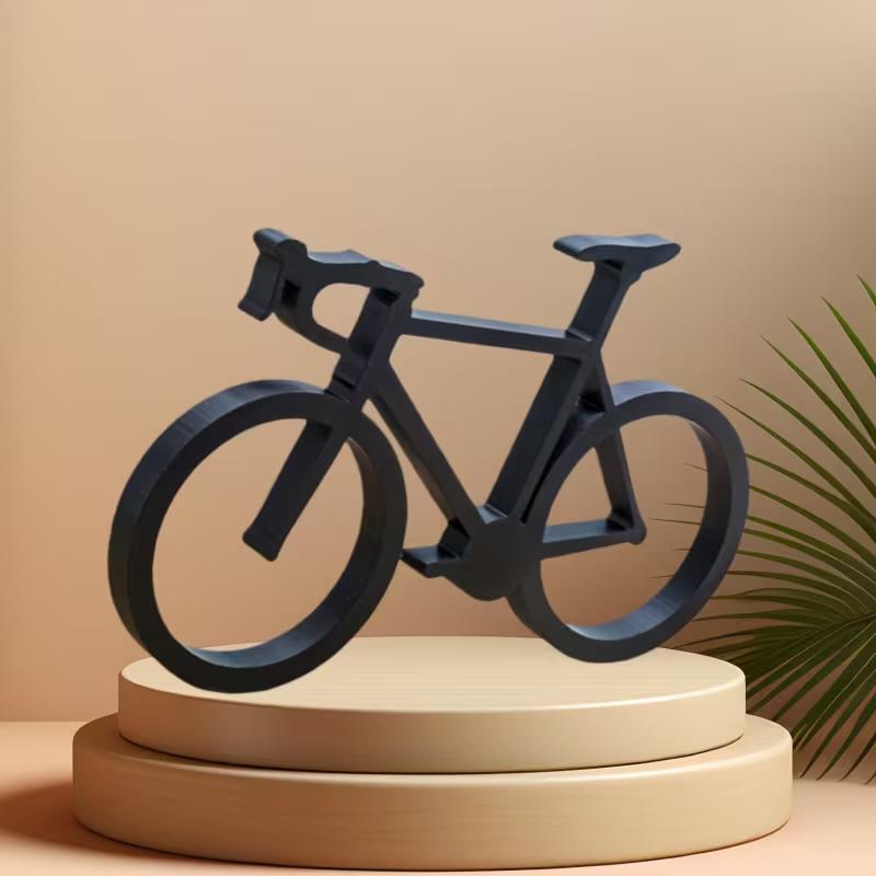 Bicycle Sculpture 3D Printed M - Desk Setup Minimalist review and price
