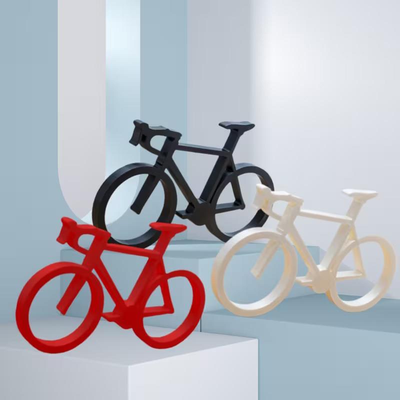 Bicycle Sculpture 3D Printed M - Desk Setup Minimalist review and price