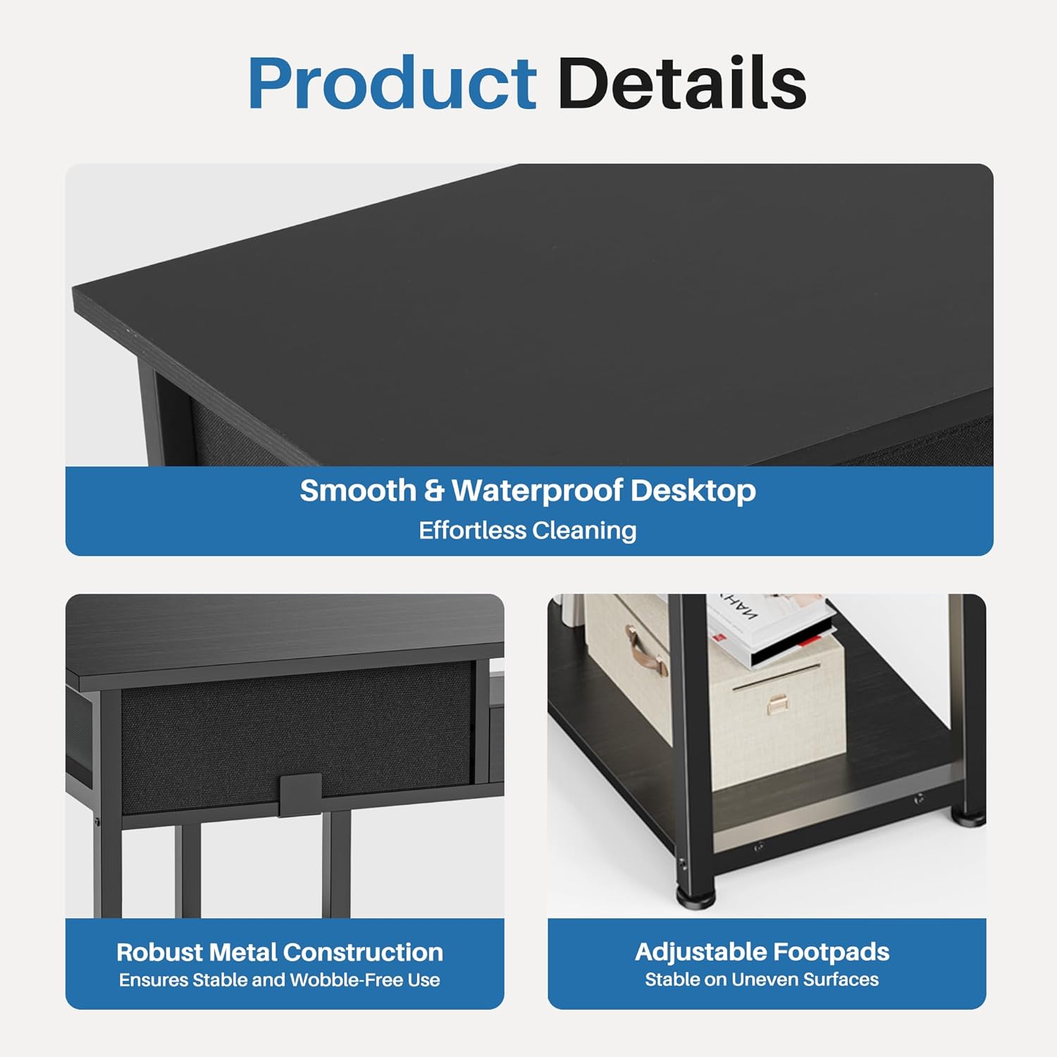 48-Inch Computer Desk with Fab - Desk Setup Gaming And Work review and price