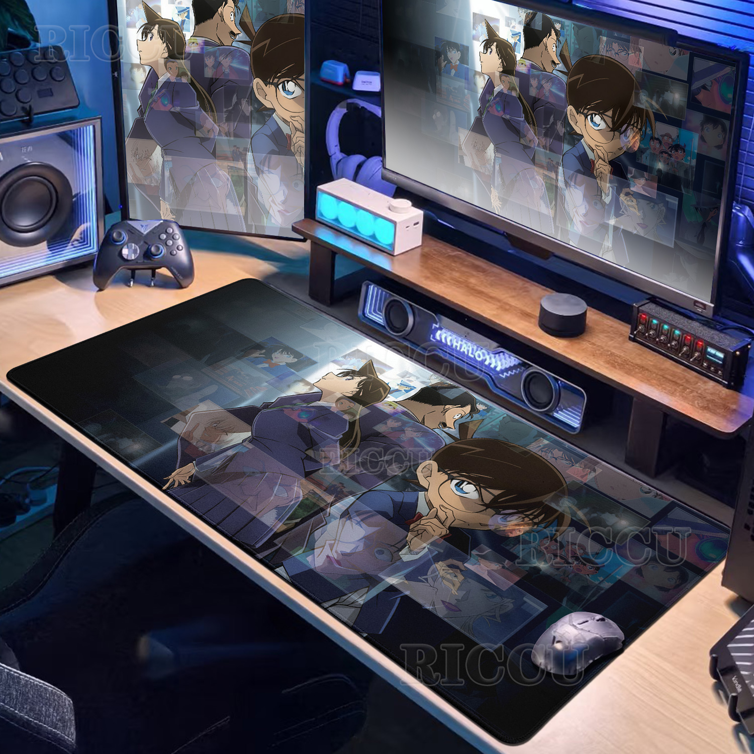 Anime D-Detective Conan Mouse  - Desk Setup Laptop And Pc review and price