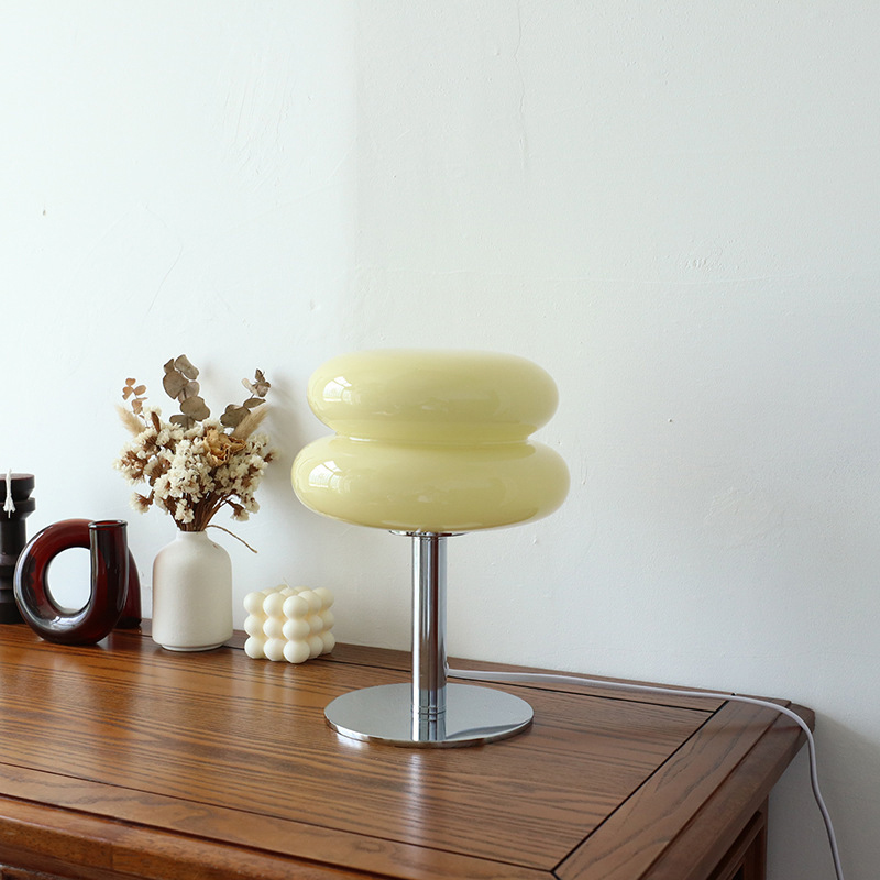 Macaron Glass Table Lamp Trich - Desk Setup Girl review and price