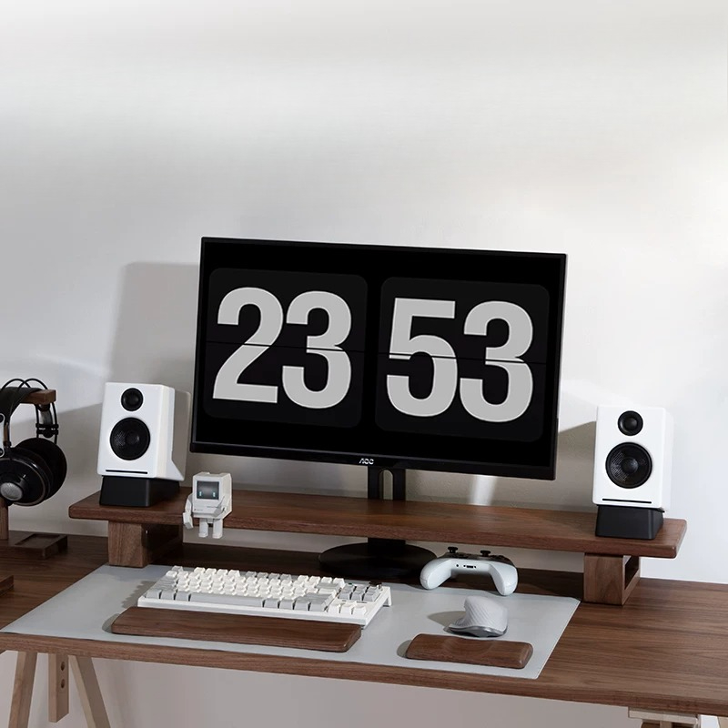 Black Walnut Desk Riser, Heigh - Monitor Riser Wood review and price