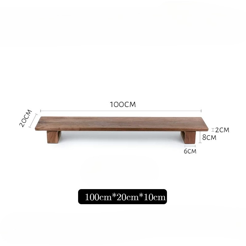 Black Walnut Desk Riser, Heigh - Monitor Riser Wood review and price