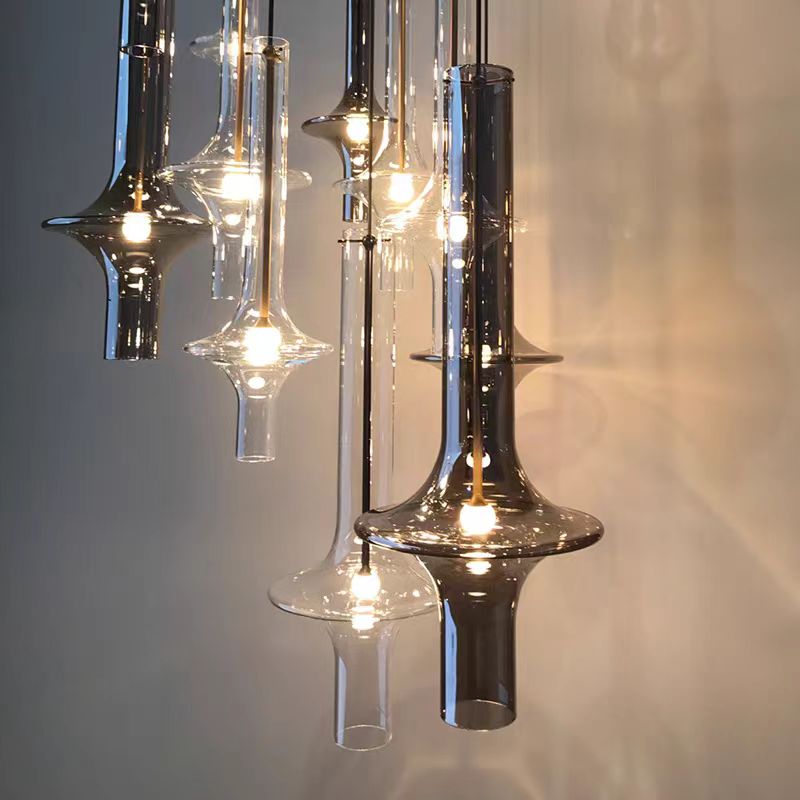 Nordic Glass Tube Pendant Ligh - Desk Setup Minimalist review and price