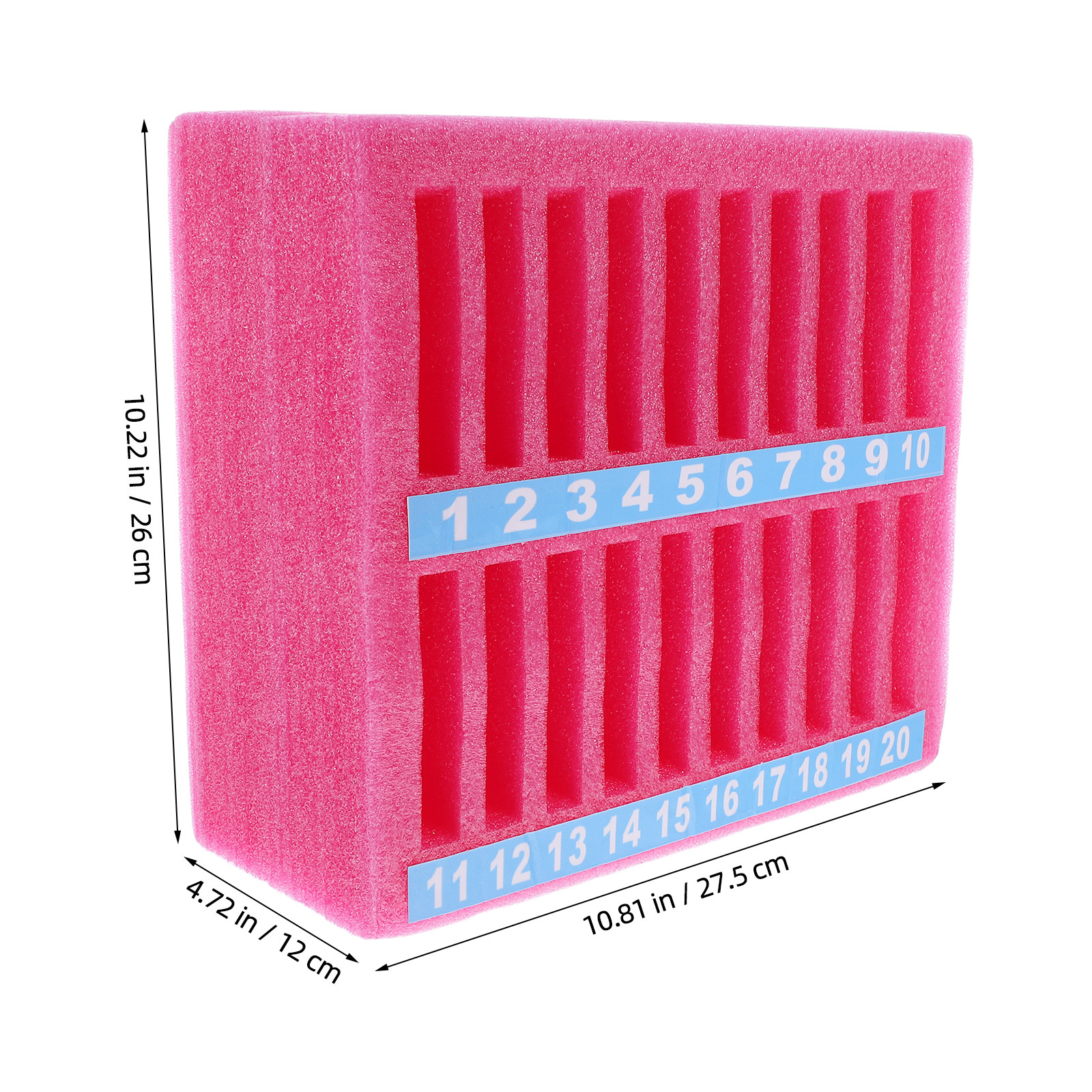 20 Grid Smartphone Storage Box - Desk Setup Room review and price