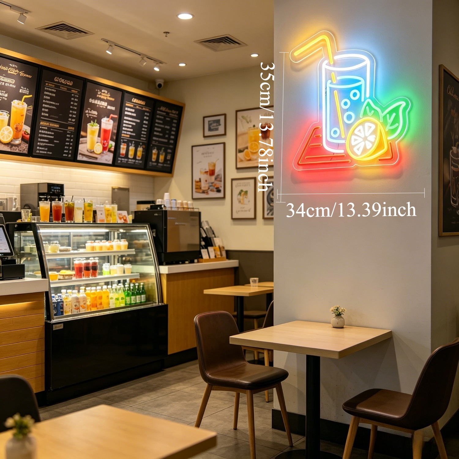 Soda Lemon Neon Sign Adjustabl - Ambient Light Bar Usb review and price