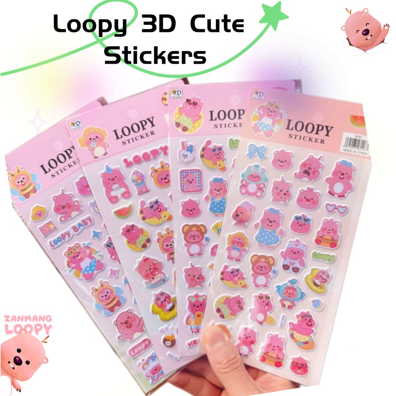 New Pororo Anime Cute Loopy 3D - Desk Setup Decor review and price