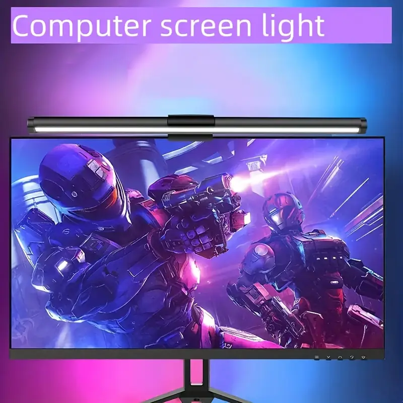 40CM RGB Atmosphere Table Lamp - Desk Setup Room review and price