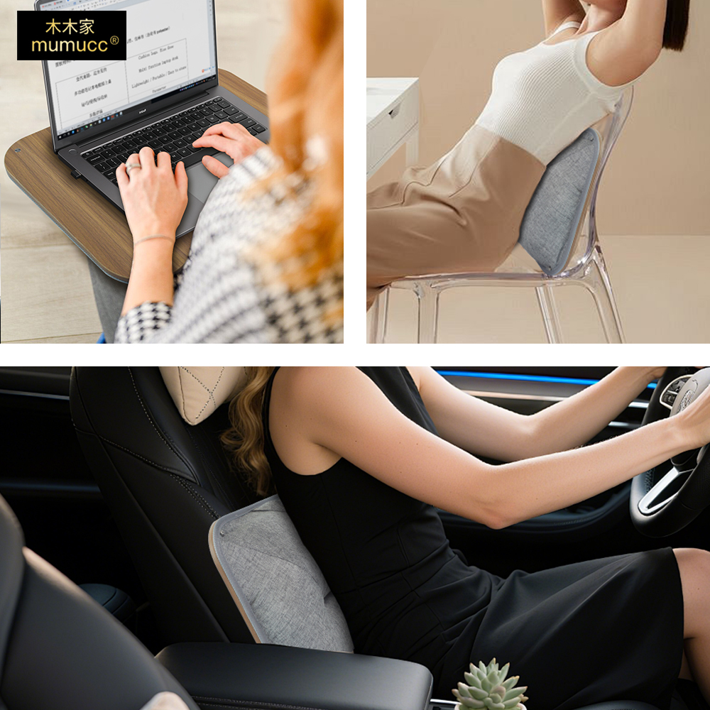 Mumucc's Laptop Desk With Lumb - Desk Setup Minimalist review and price