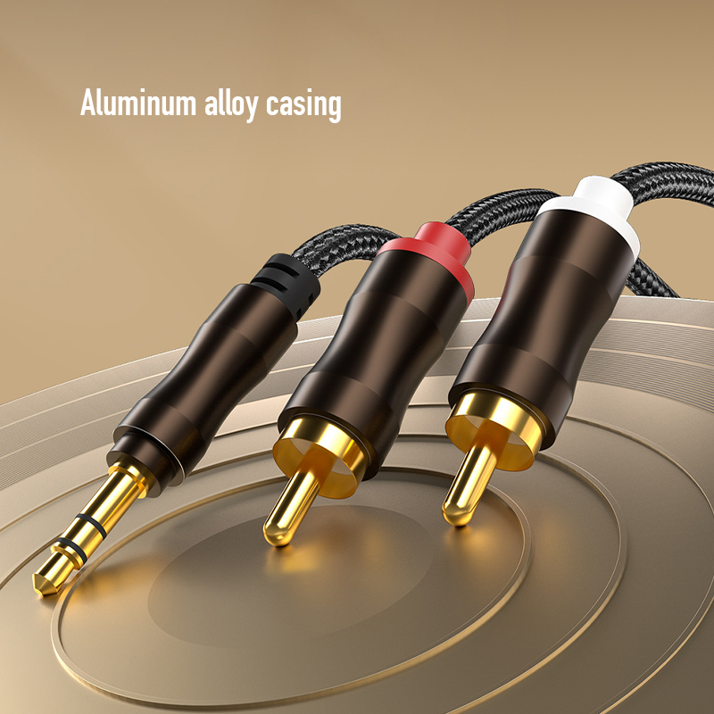 RCA To 3.5 mm Jack Aux Audio C - Desk Hifi Setup review and price